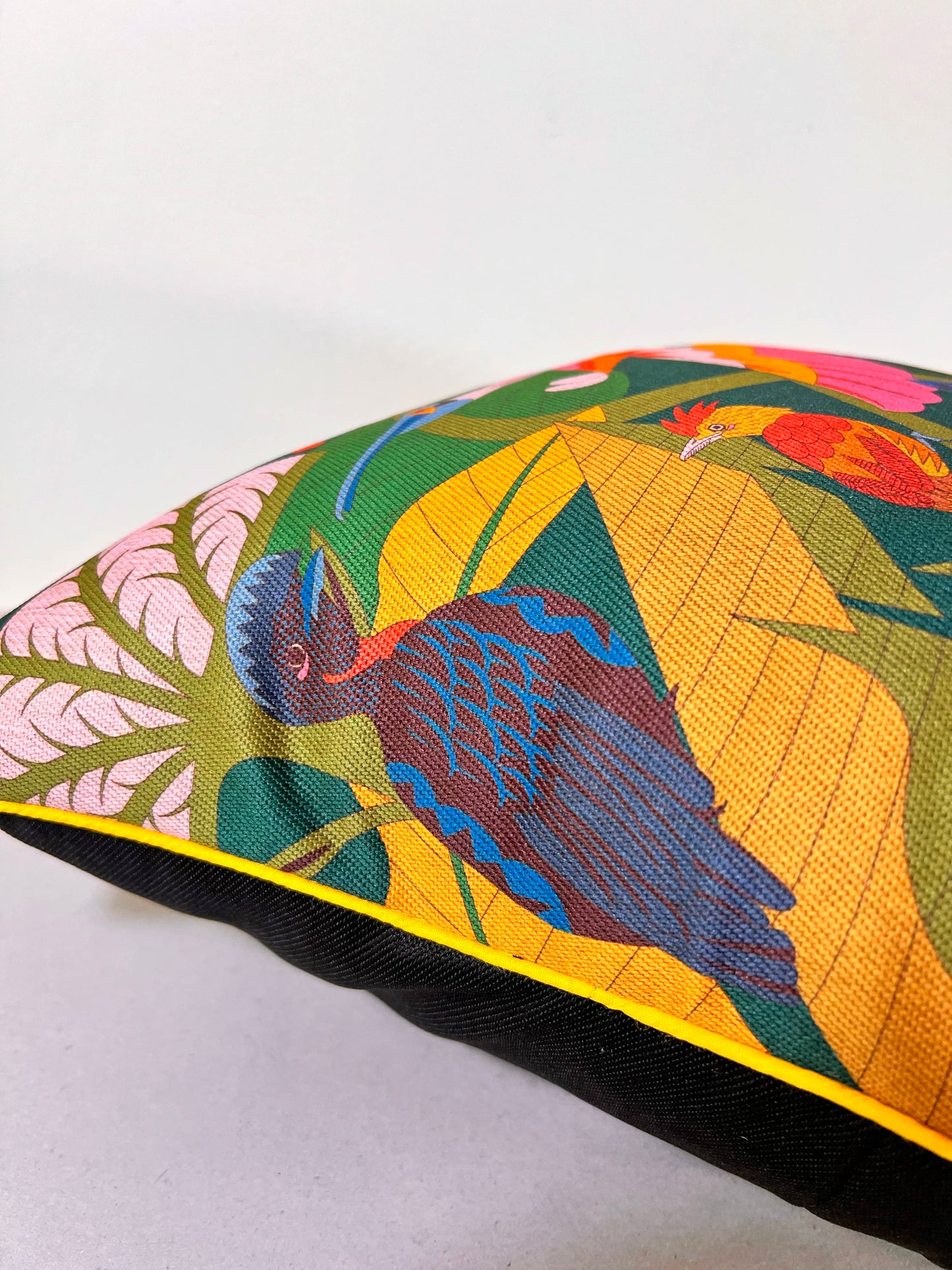 Almohadón - Aves del Paraíso - Espátula rosada y Guaco