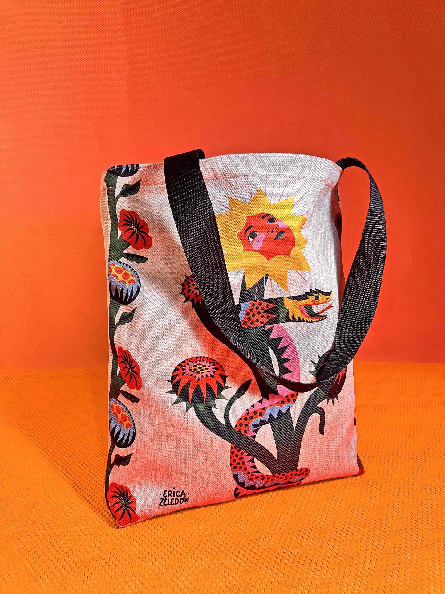 Bolso mediano - Culebra claro
