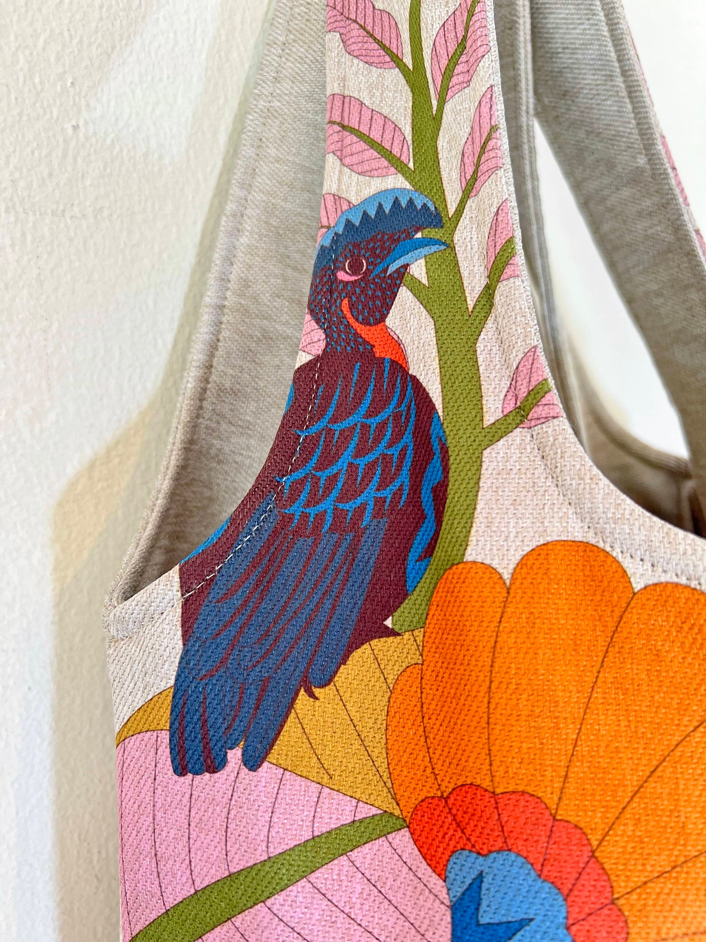 Bolso grande - Aves del Paraíso - Pájaro Ardilla y Urraca