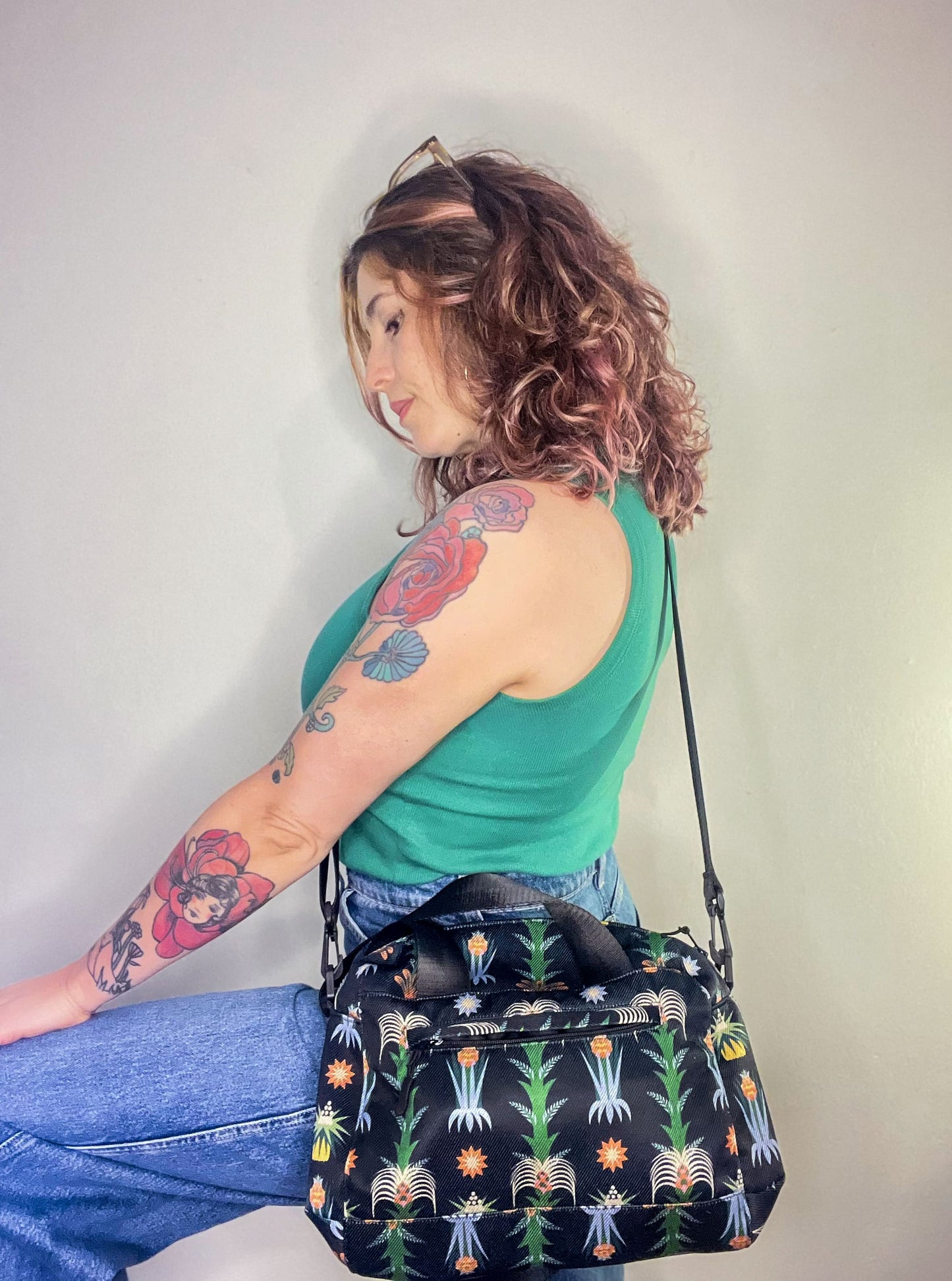 Bolso cruzado - Acá el color es identidad - Plantas