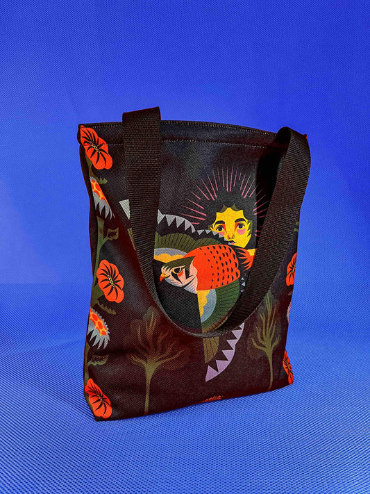 Bolso mediano - Halcón oscuro