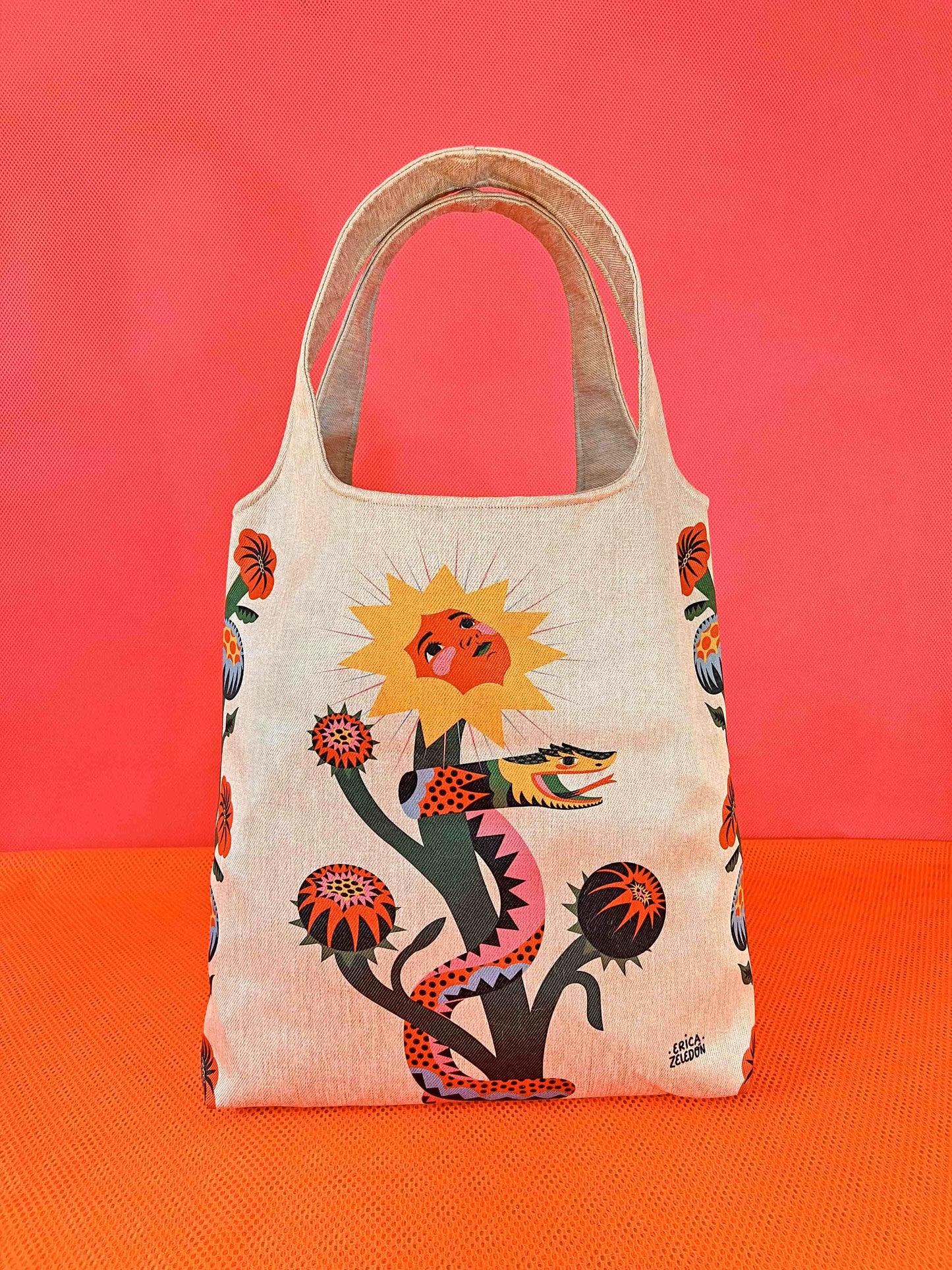 Bolso grande - Culebra claro
