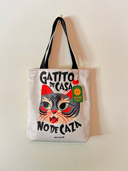 Bolso mediano - Gatito de casa