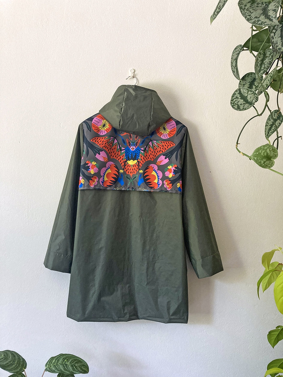 Capa - Murciélago Savia verde (contra pedido)