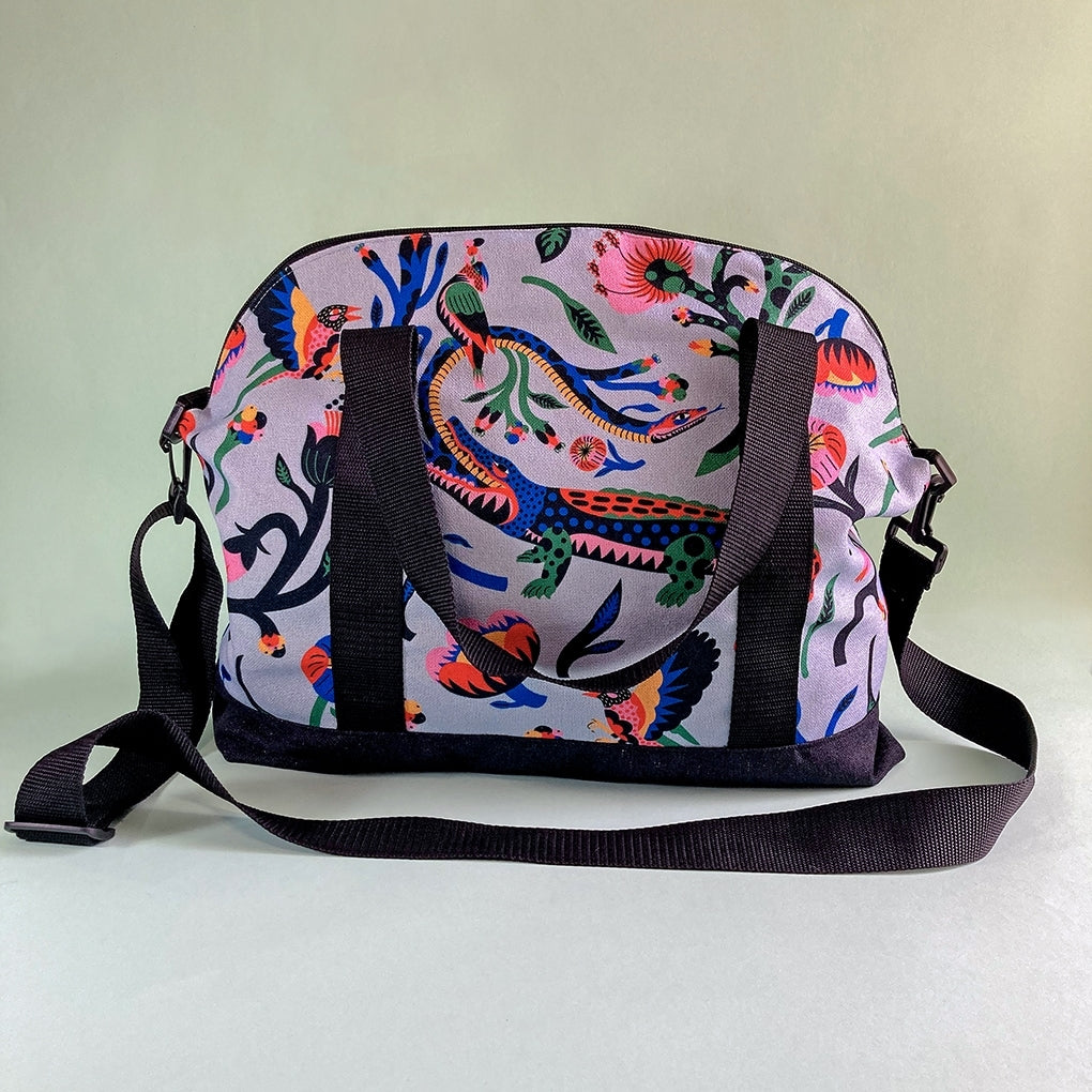 Mochila de viaje - Cocodrilo celeste