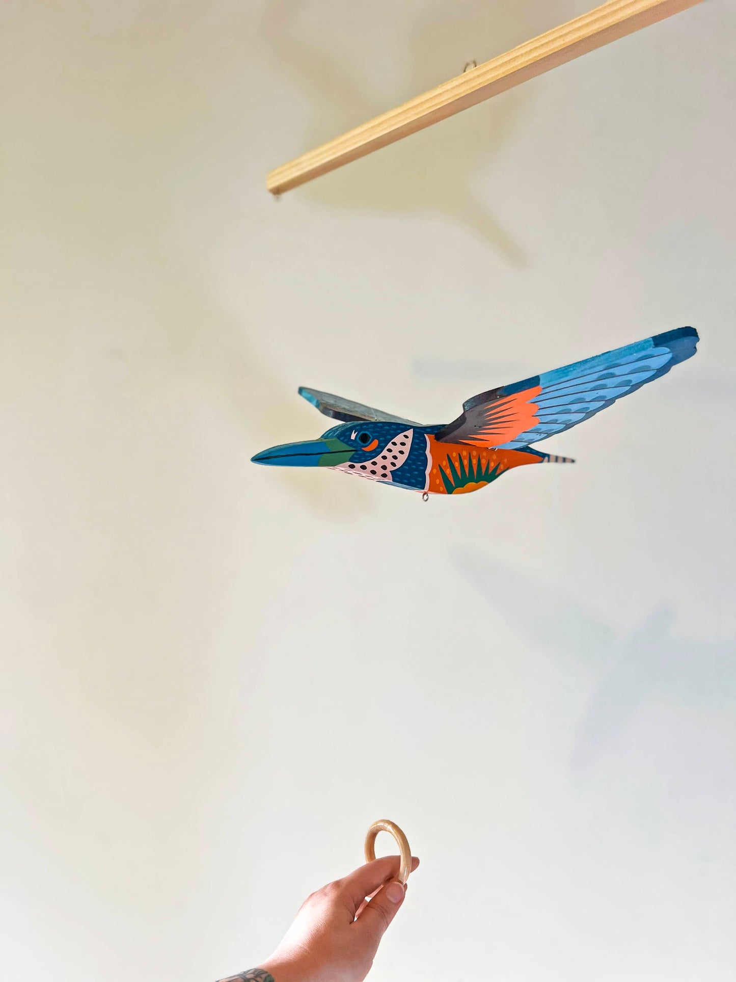 Móvil - Aves del Paraíso - Martín Pescador