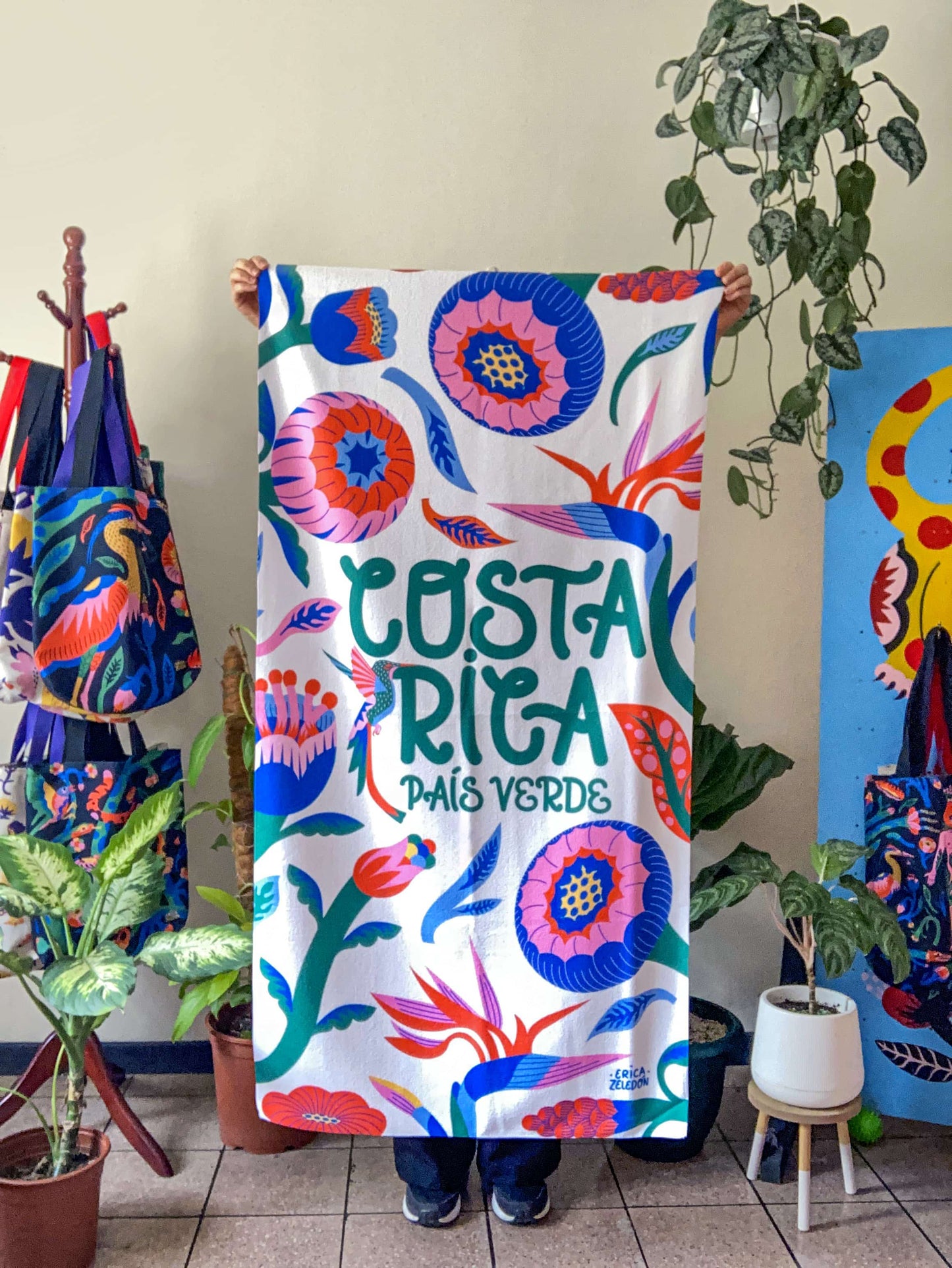 Paño microfibra - Costa Rica (fondo blanco)