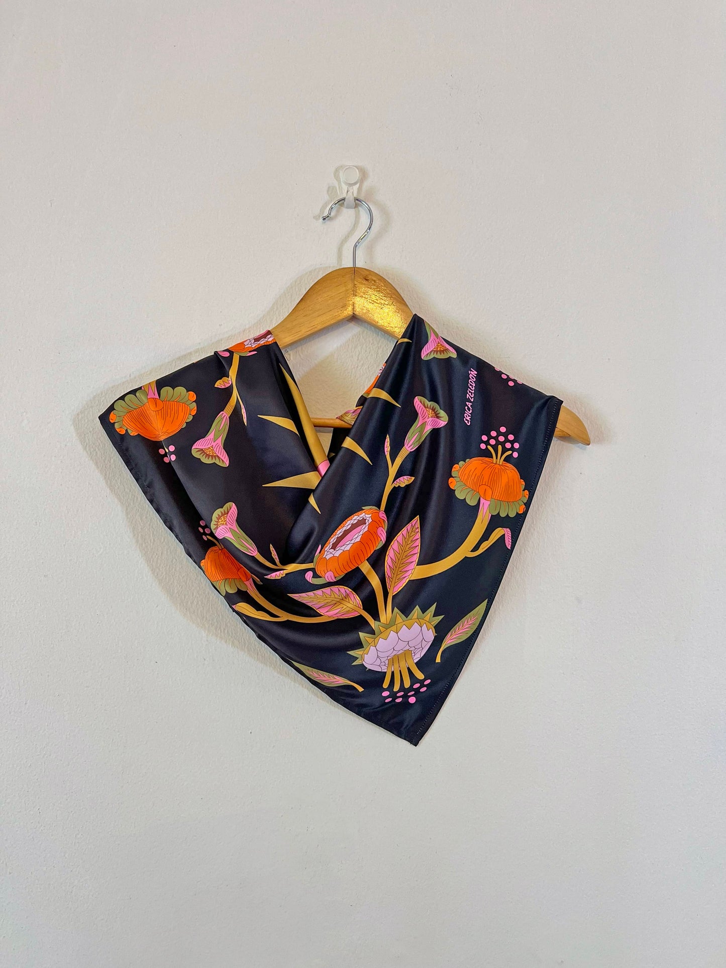 Pañuelo - Aves del Paraíso - Sol y flores