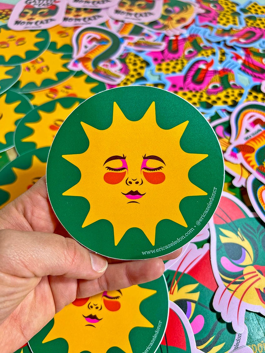 Paquete de stickers Erica Zeledón