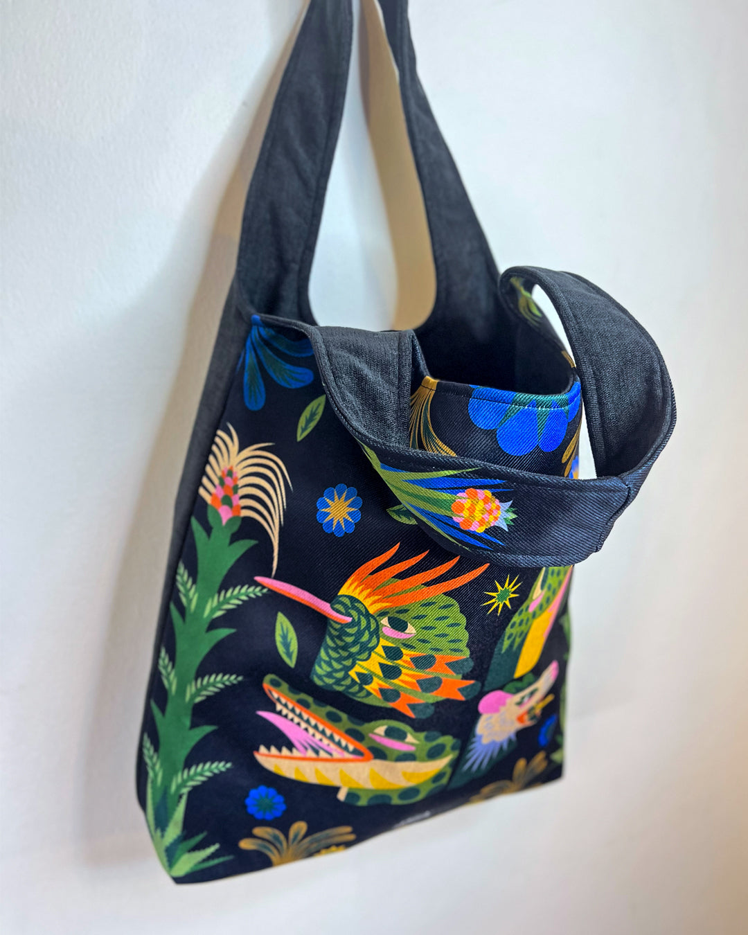 Bolso grande - Acá el color es identidad - Máscaras animales