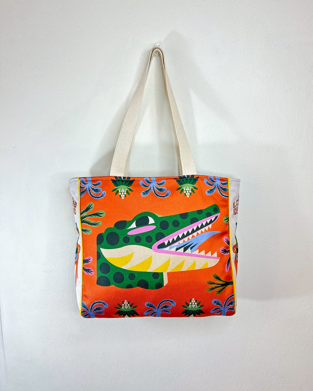 Bolso Tote de Mercado - Acá el color es identidad - Jaguar y Cocodrilo