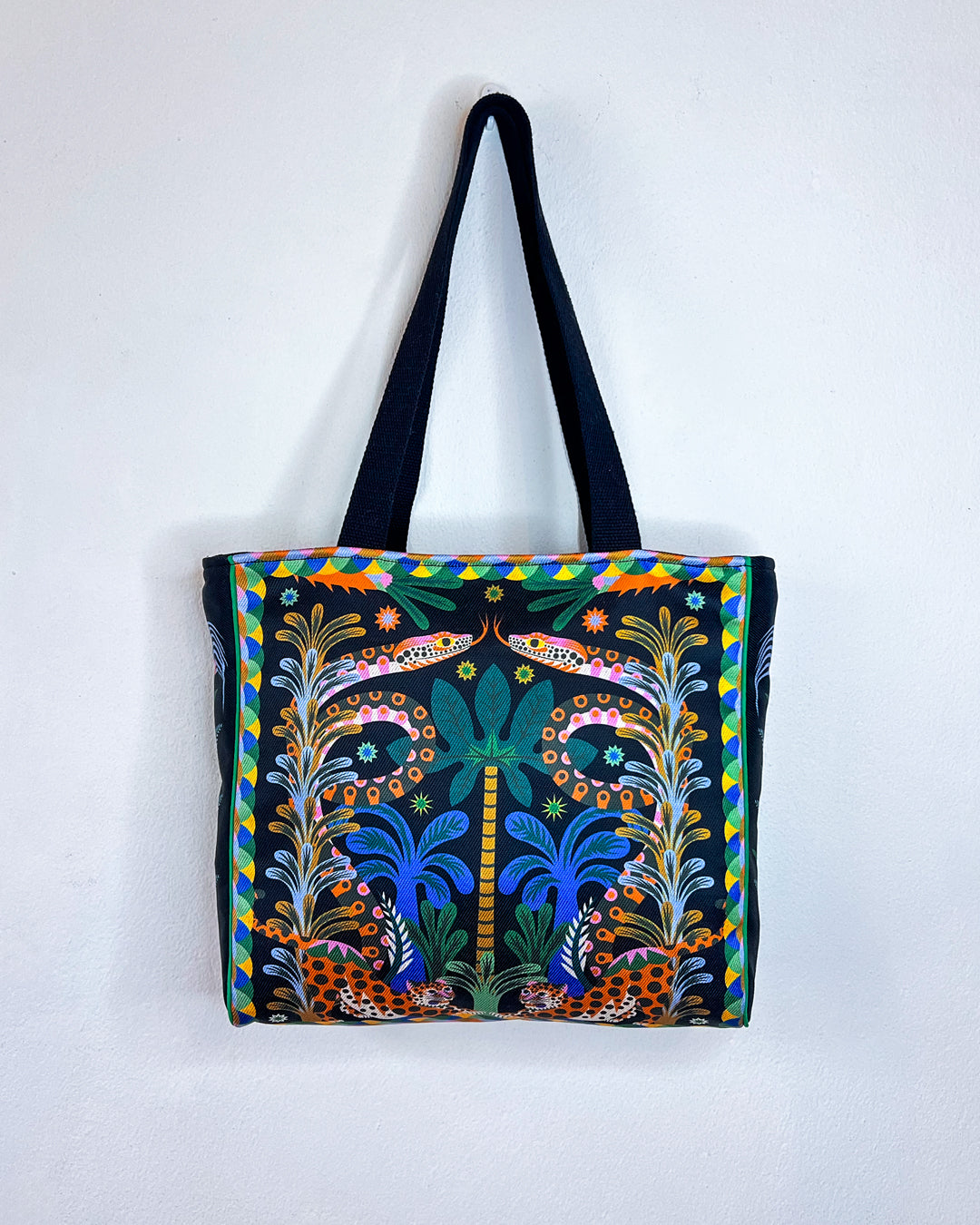 Bolso Tote de Mercado - Acá el color es identidad - Culebras y jaguares