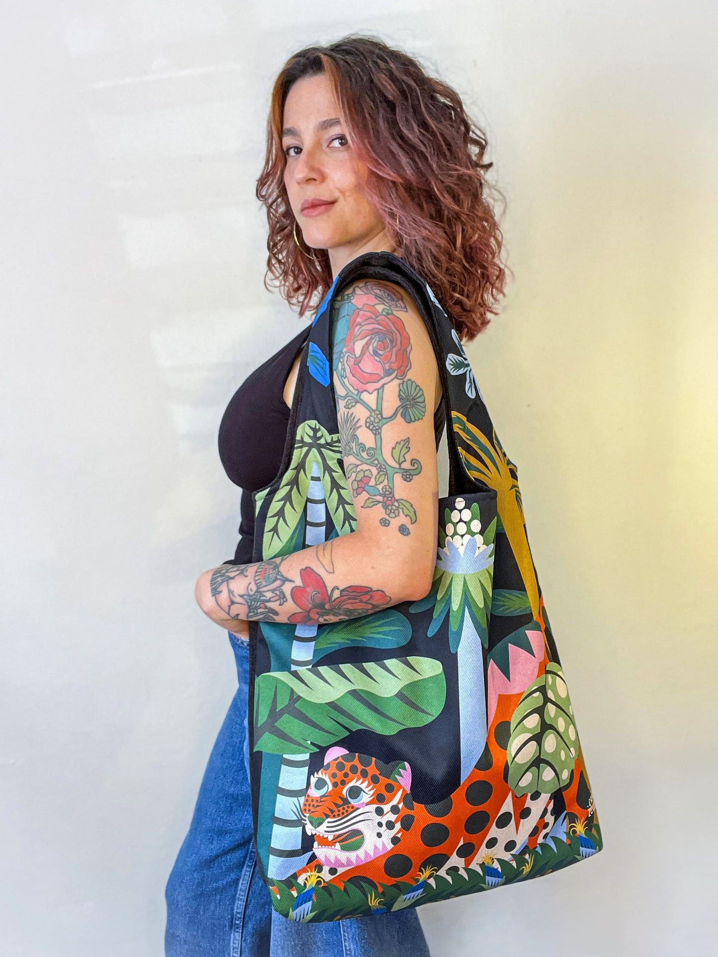 Bolso grande - Acá el color es identidad - Jaguar relajado