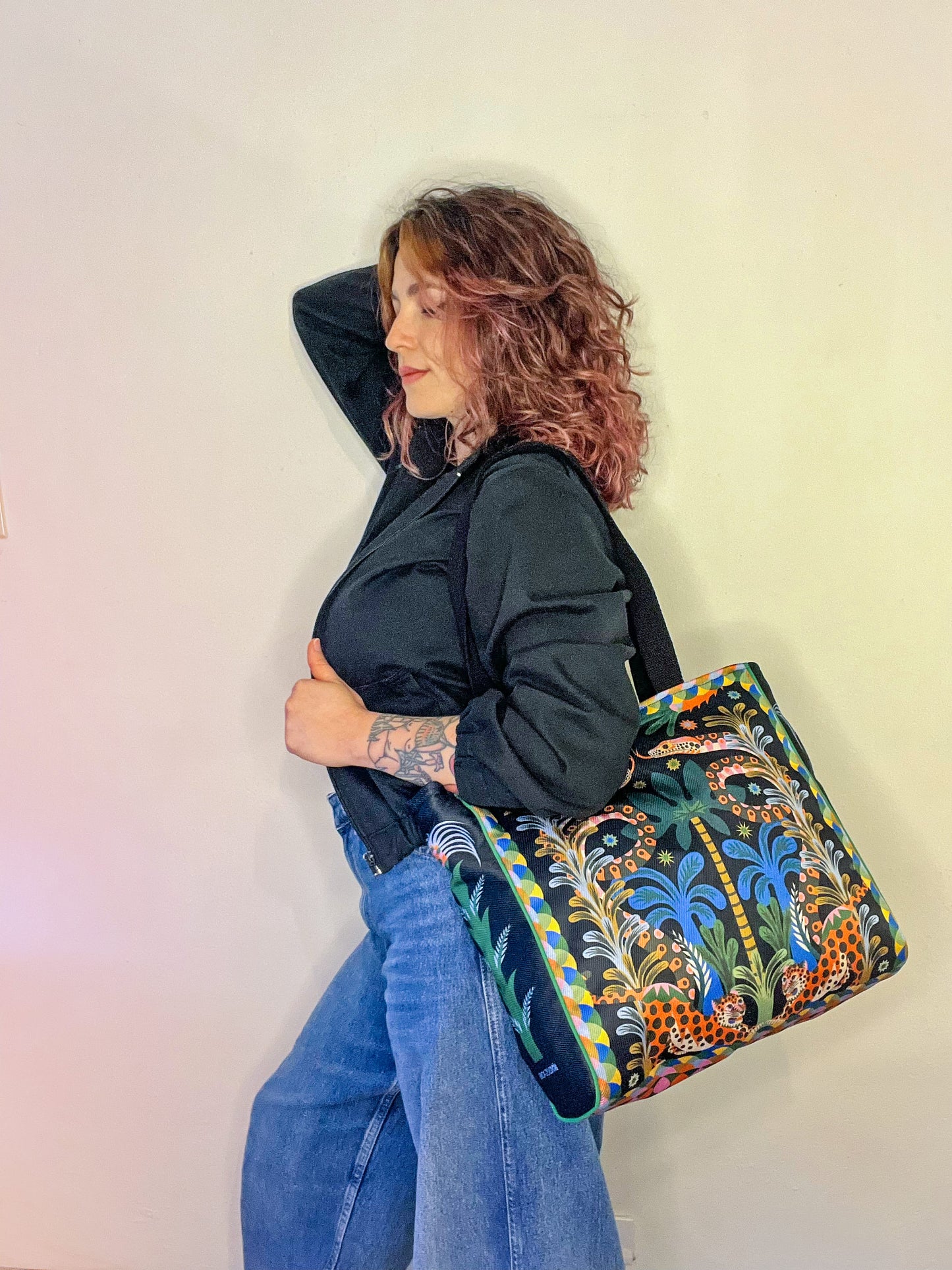 Bolso Tote de Mercado - Acá el color es identidad - Culebras y jaguares