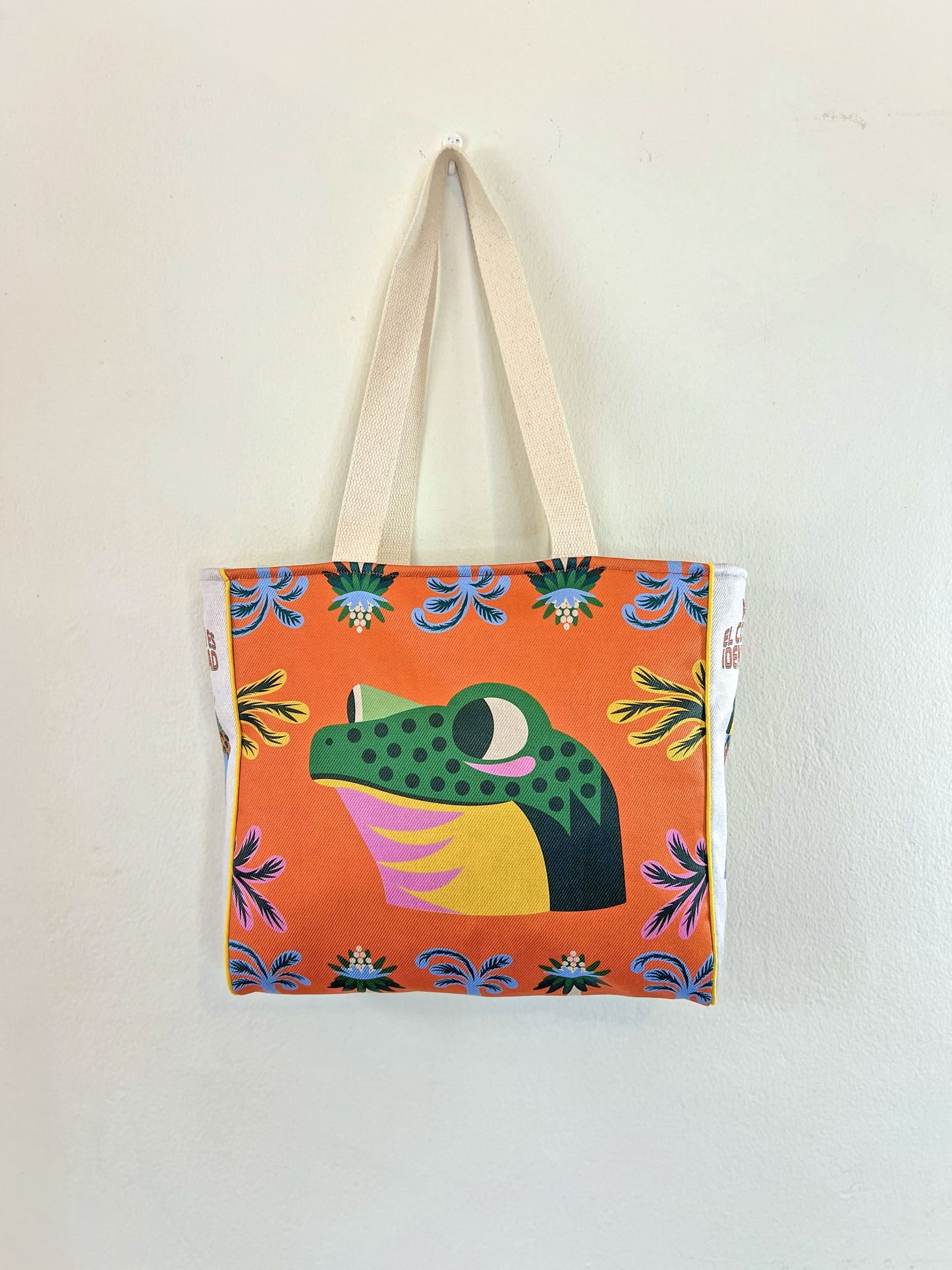 Bolso Tote de Mercado - Acá el color es identidad - Rana y Colibrí