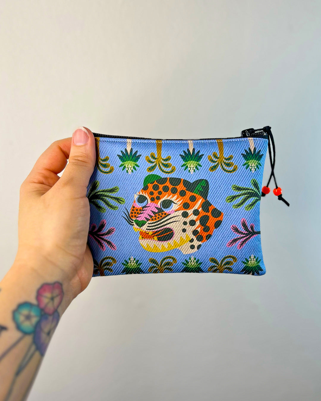 Monedero - Acá el color es identidad -  Cabeza de jaguar