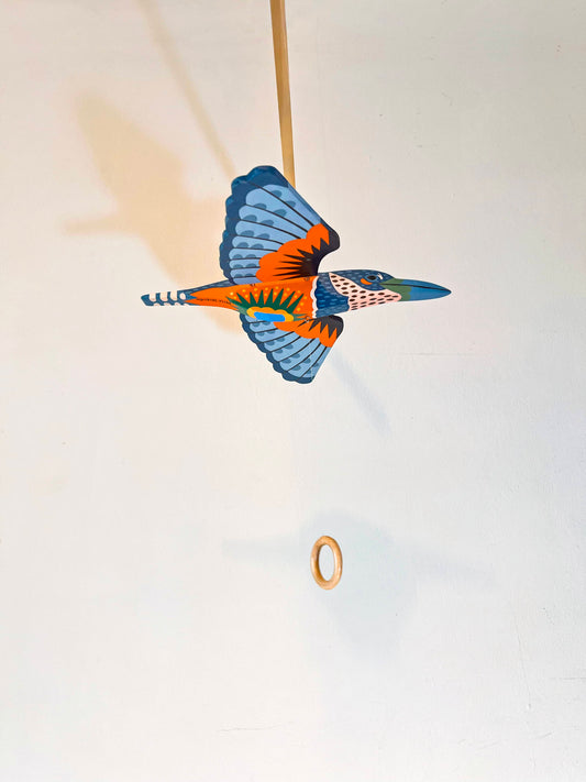 Móvil - Aves del Paraíso - Martín Pescador