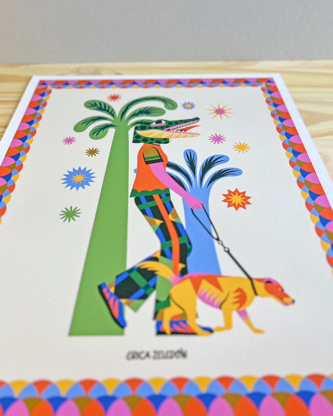 Print - Acá el color es identidad - Cocodrilo - Contra Pedido