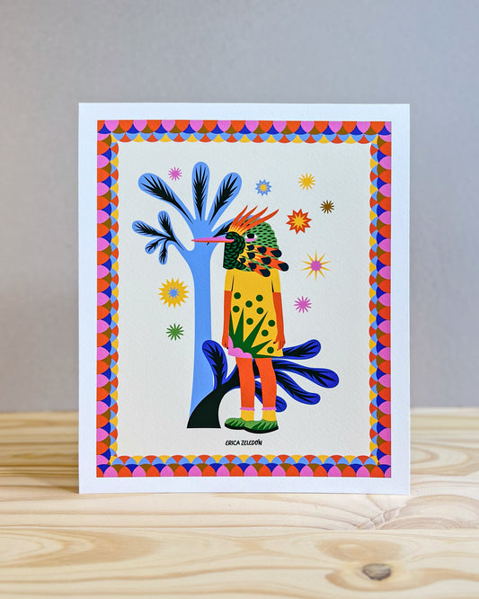 Print - Acá el color es identidad - Colibrí - Contra Pedido