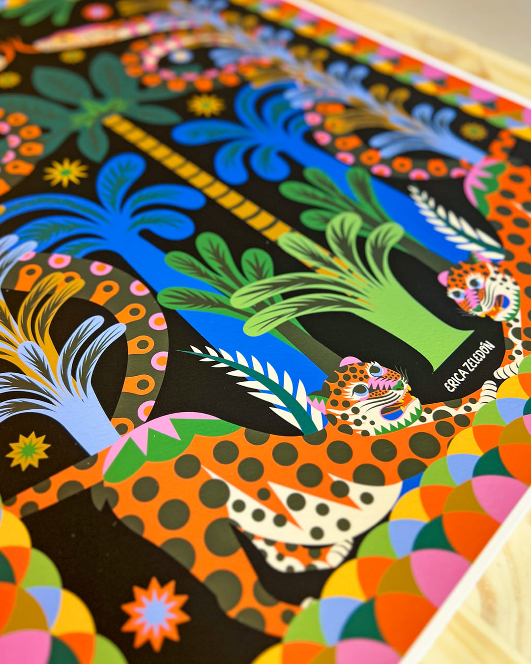 Print - Acá el color es identidad - Culebras y jaguares - Contra Pedido