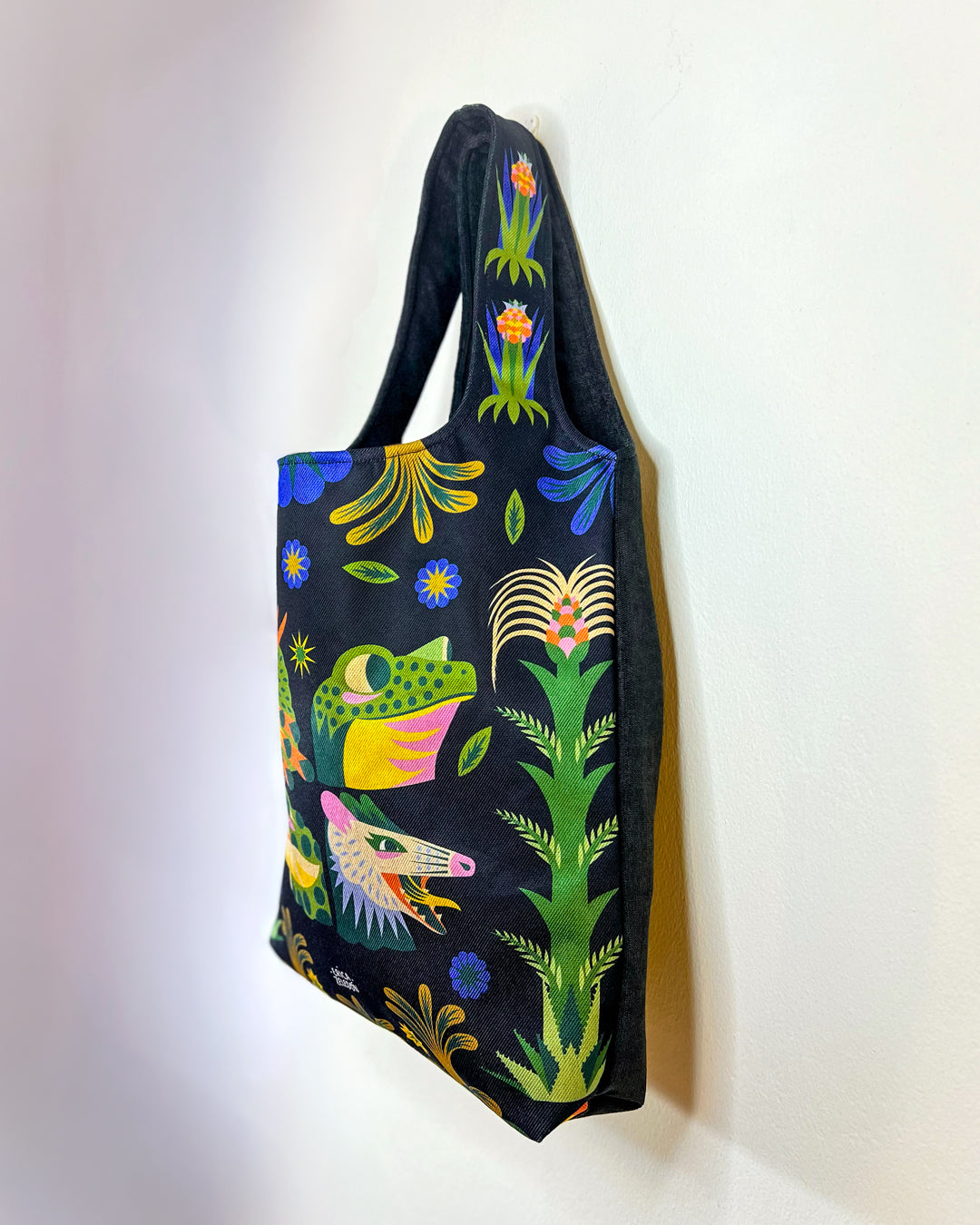 Bolso grande - Acá el color es identidad - Máscaras animales