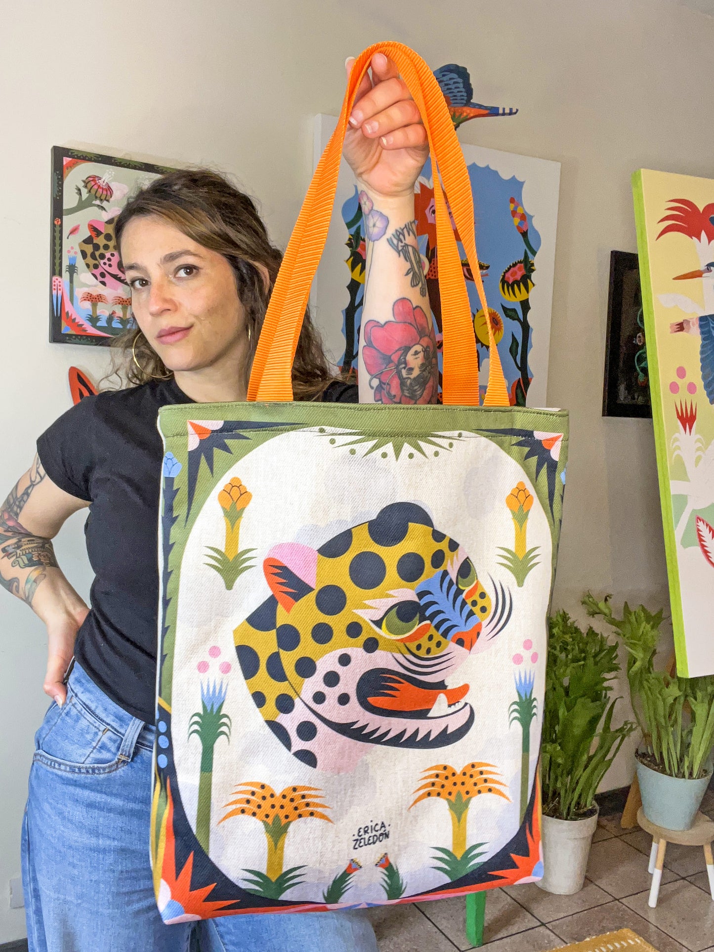 Bolso mediano - Jaguar